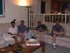 Guys watching playoffs